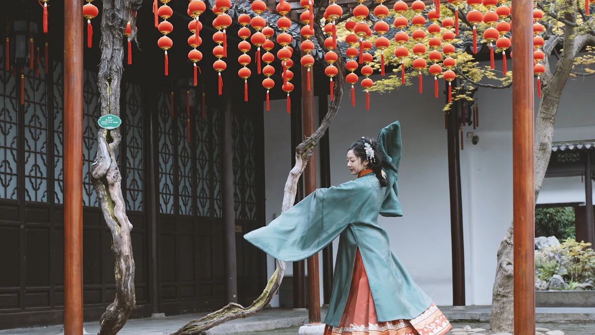 Achieve a Contemporary Look with Modern Men's Hanfu Clothing