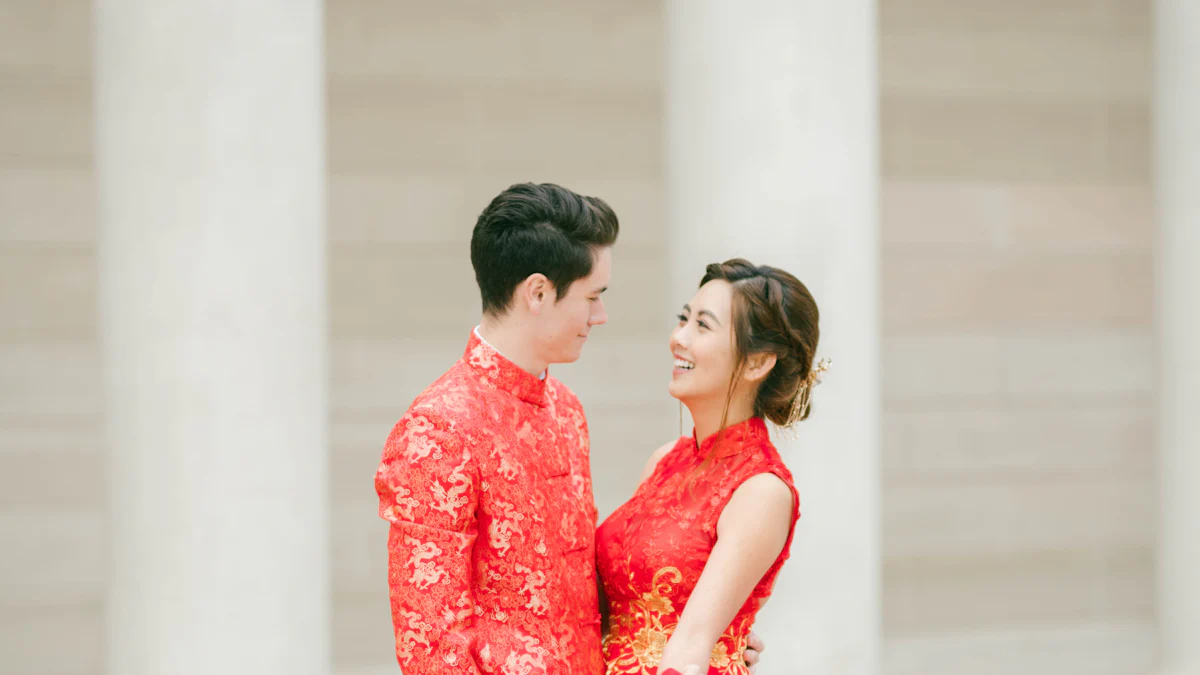 The Bold Choice: Red Cheongsam for Modern Brides