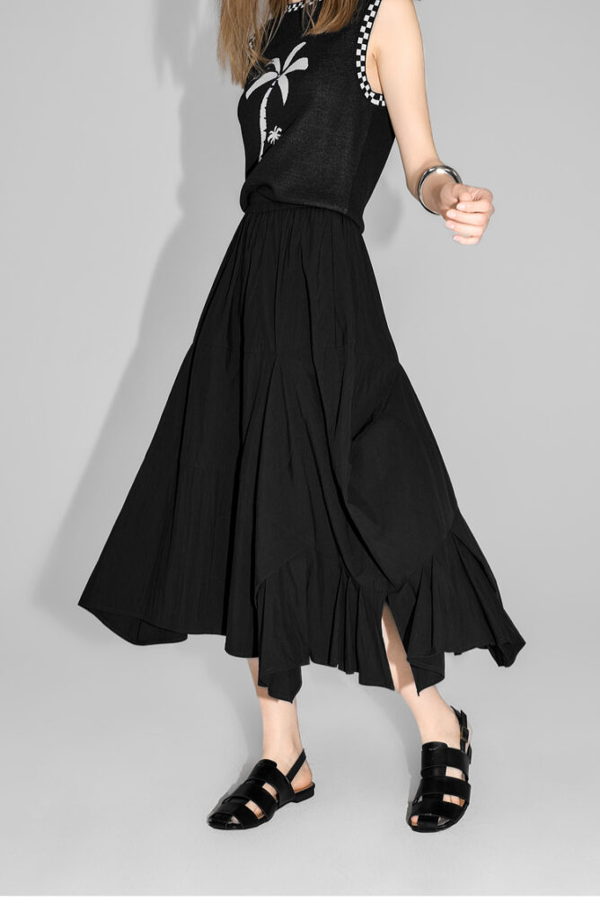 Elegant A-line skirt