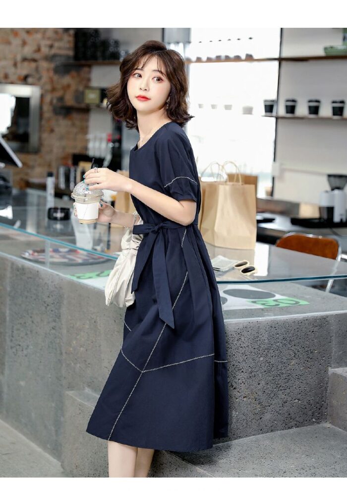 Medium to long summer style socialite silk skirt